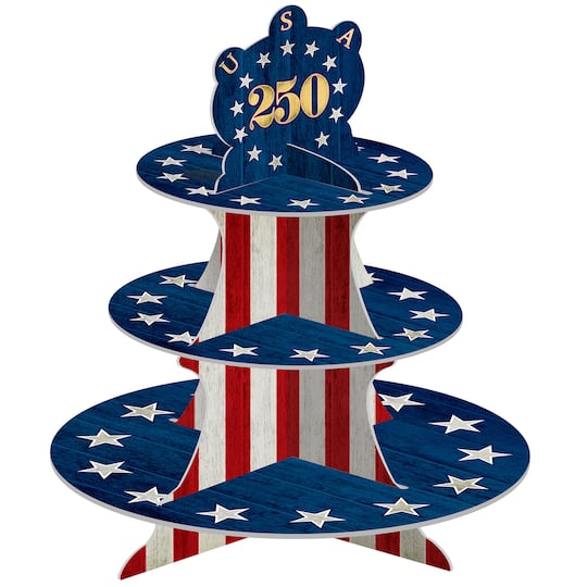 Beistle 16" Semiquincentennial Cupcake Stand